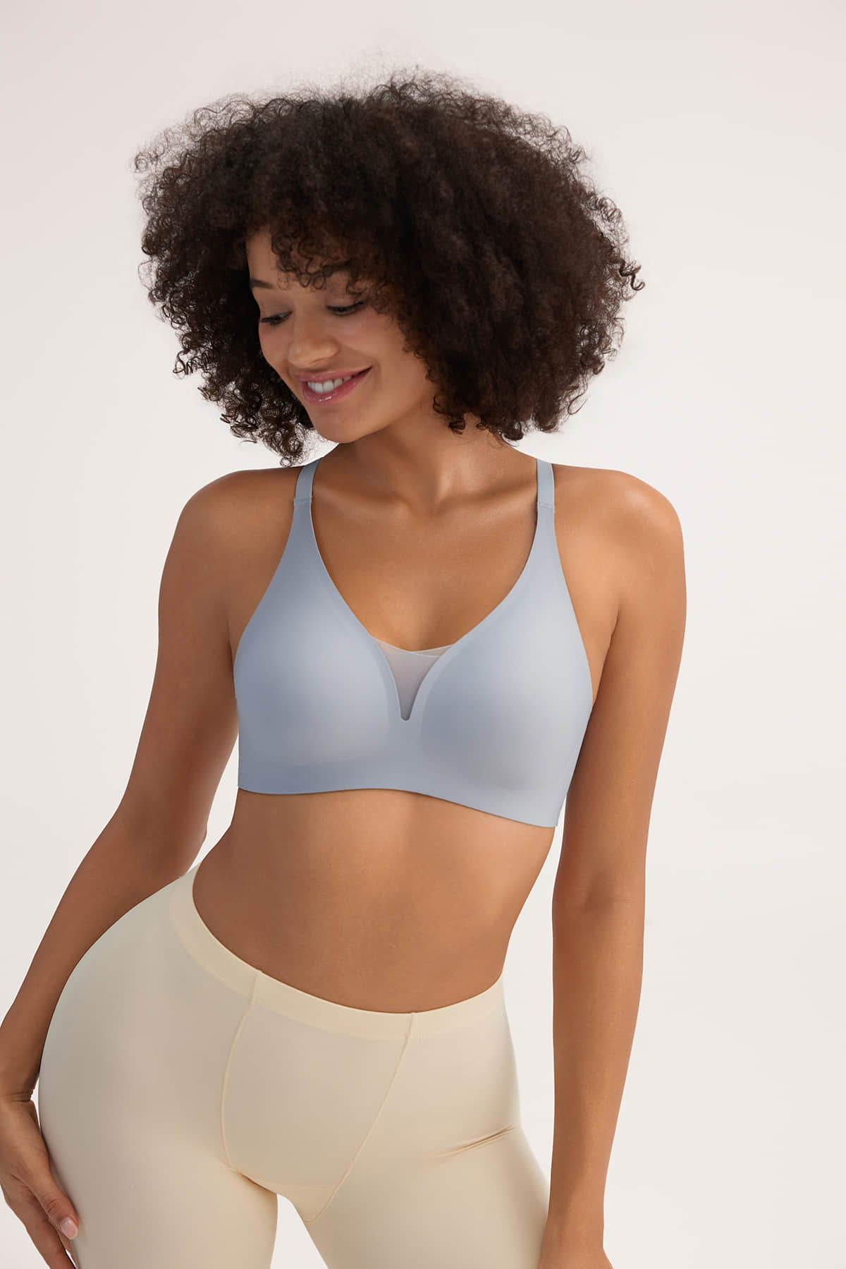 Women's High Support Sports Bra - Moisture-Wicking Gym Workout Underwear MW8007