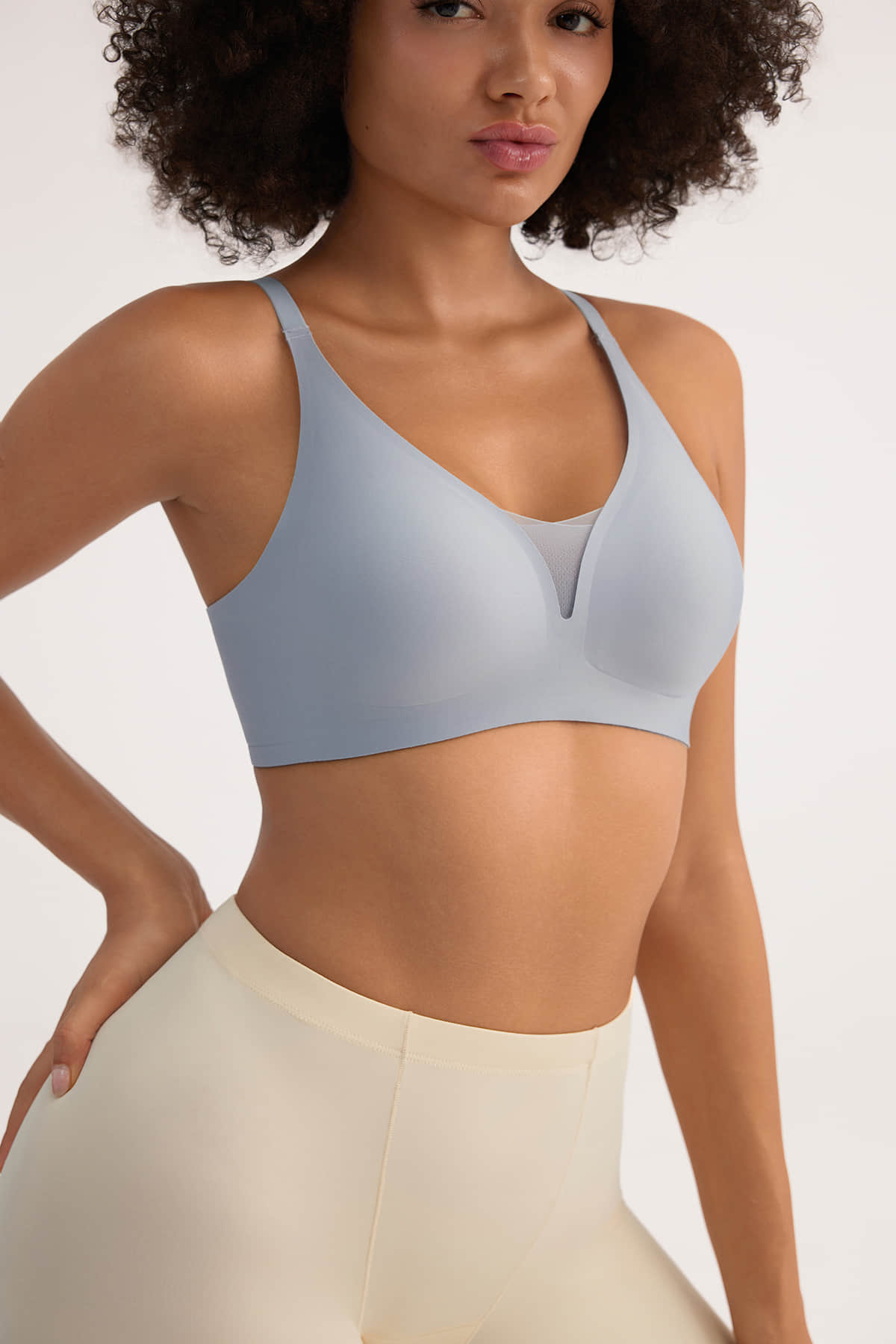 Women's High Support Sports Bra - Moisture-Wicking Gym Workout Underwear MW8007