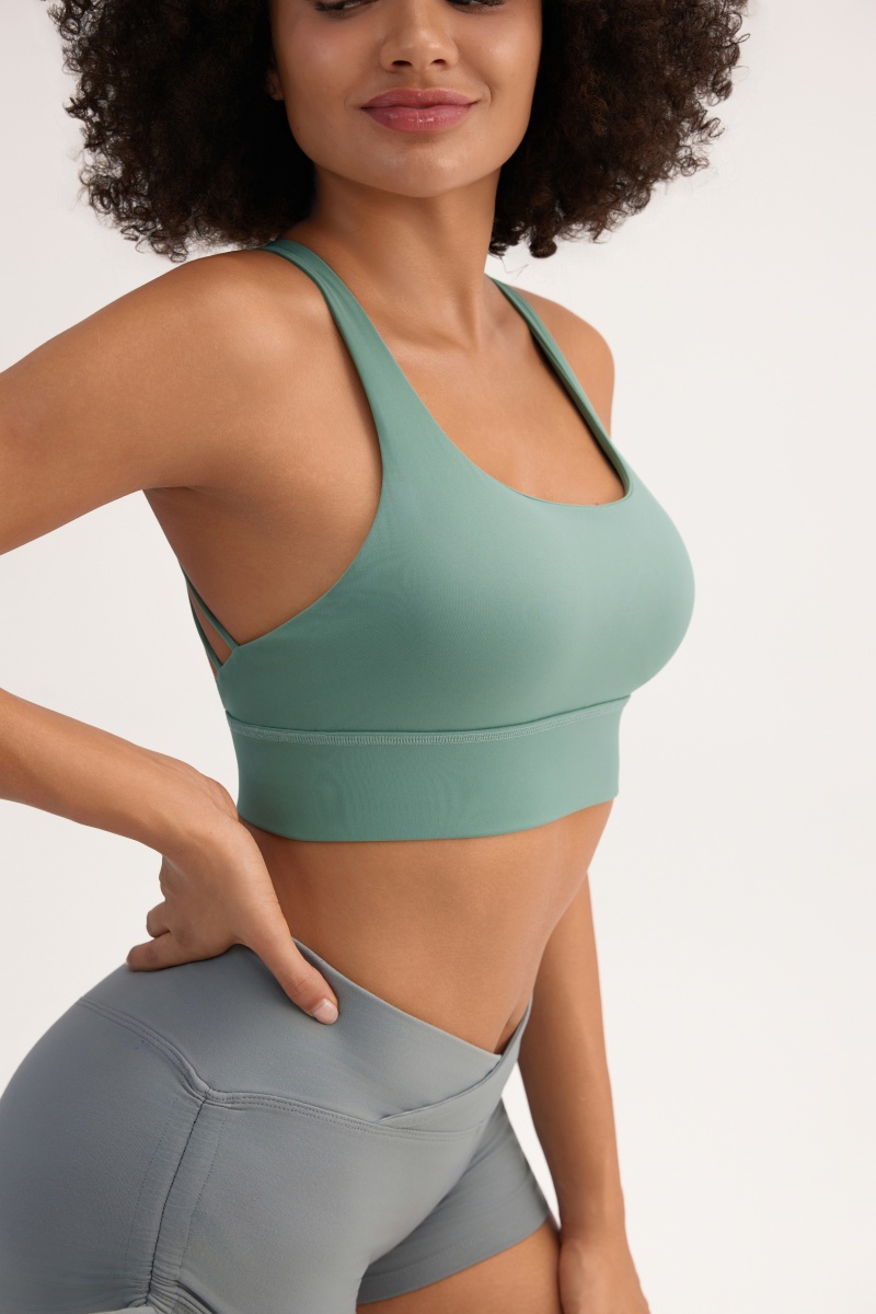High Stretch Quick-Dry Breathable Buttery Soft Yoga Outfit 2-Piece Set for Gym & Running——MW8014