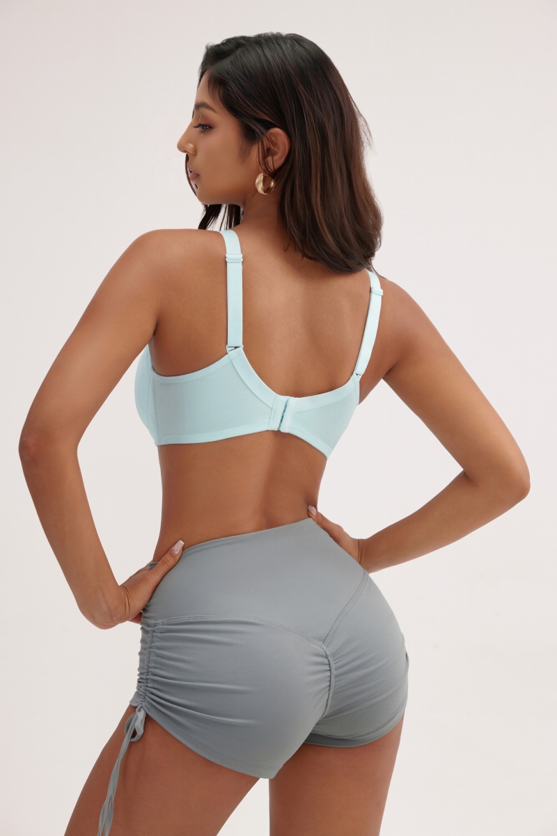 Women's Comfortable wide shoulder straps Back Closure Seamless Bra for Casual Outfits - MW8005
